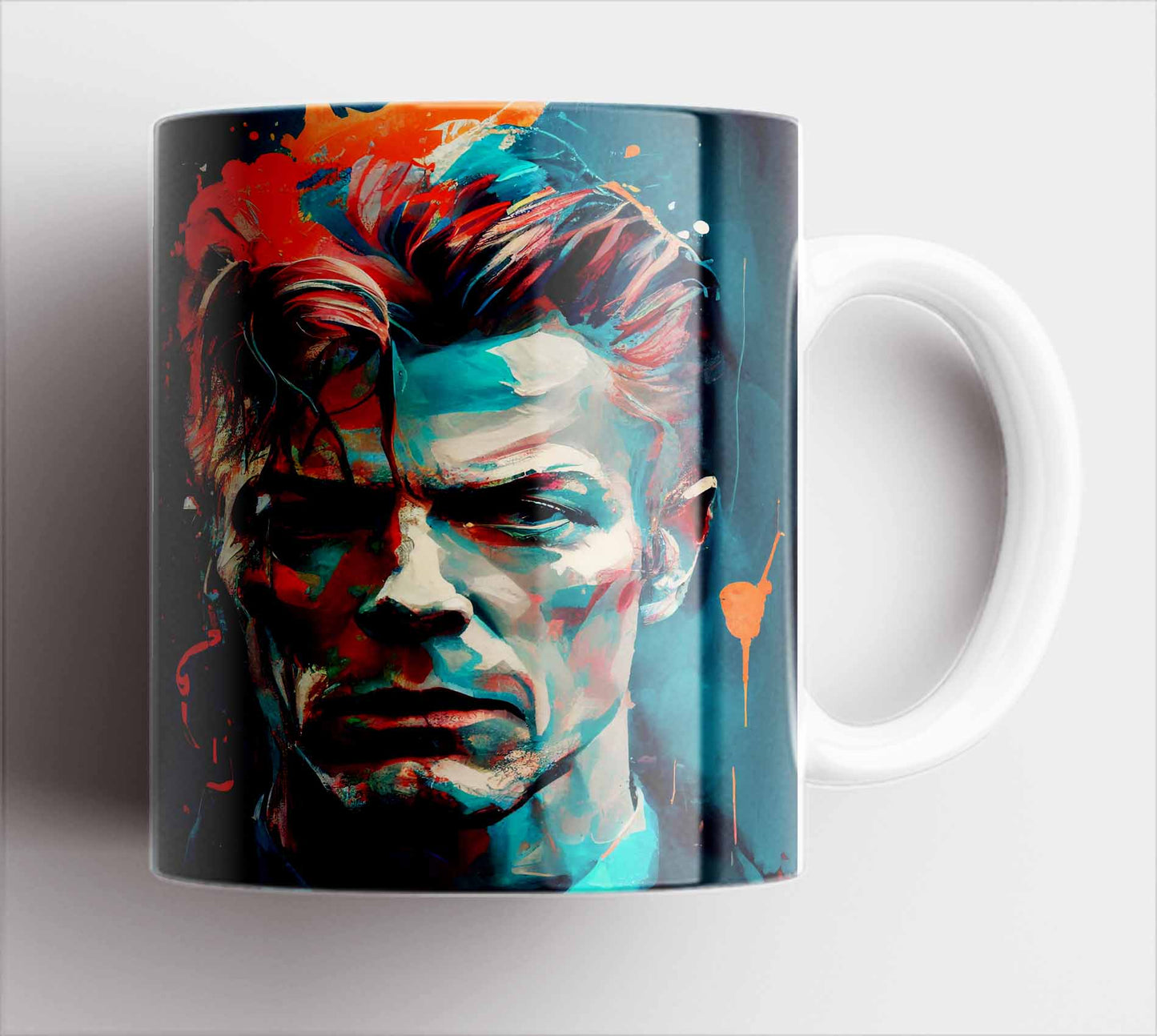 P14 David Bowie Canvas Art Prints, T-Shirts, Posters, and Mugs, Cushion Cover Expressive Collection