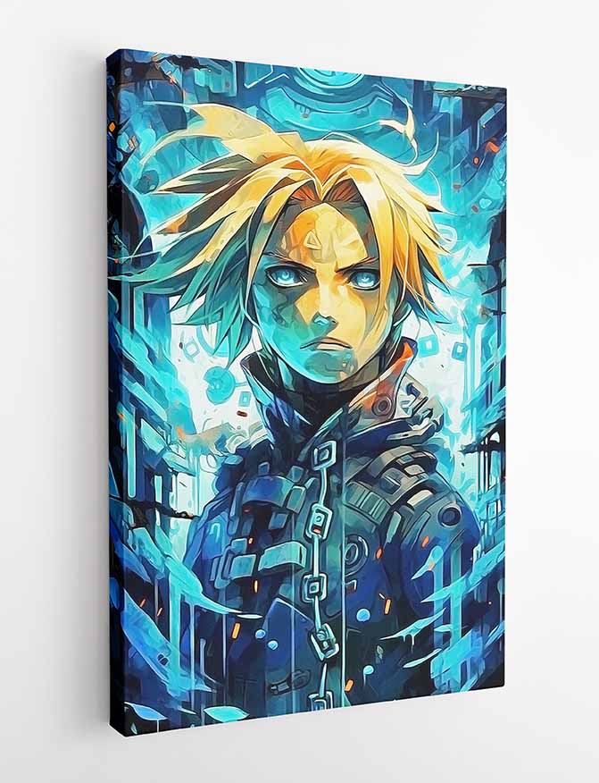 P216 Edward Elric Canvas Art Prints, T-Shirts, Posters, and Mugs, Cushion Cover Expressive Collection