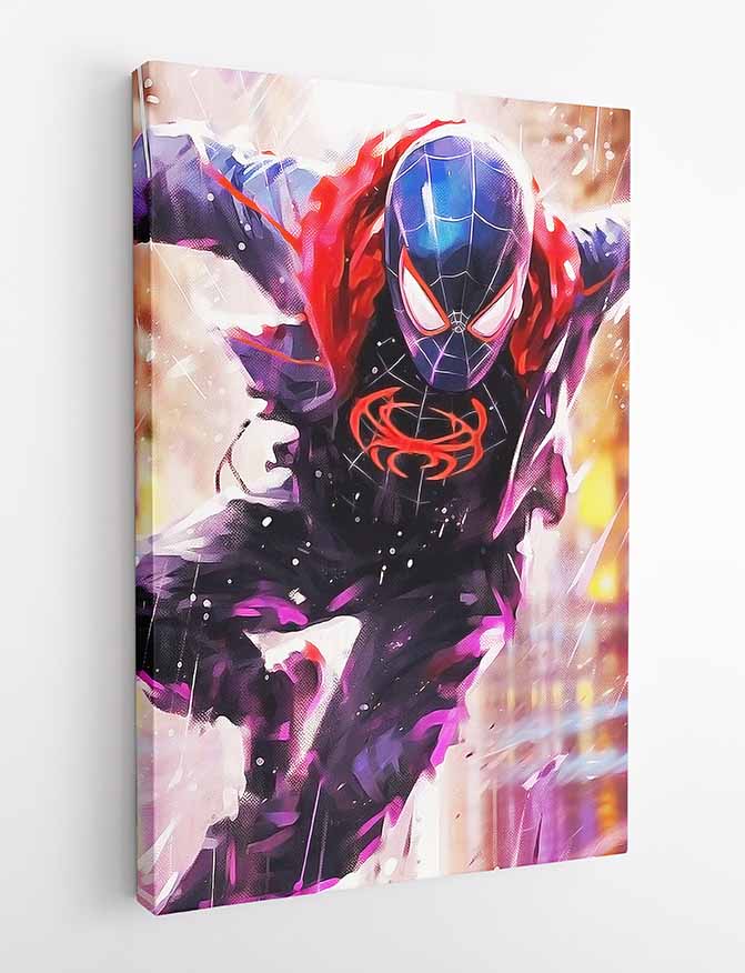 P225 Spiderman Canvas Art Prints, T-Shirts, Posters, and Mugs, Cushion Cover Expressive Collection