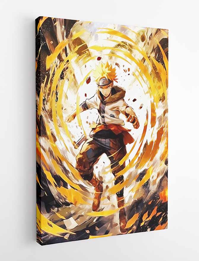 P205 Naruto Uzumaki Canvas Art Prints, T-Shirts, Posters, and Mugs, Cushion Cover Expressive Collection