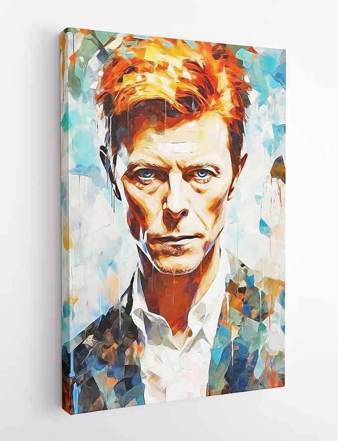 P245 David Bowie Canvas Art Prints, T-Shirts, Posters, and Mugs, Cushion Cover Expressive Collection