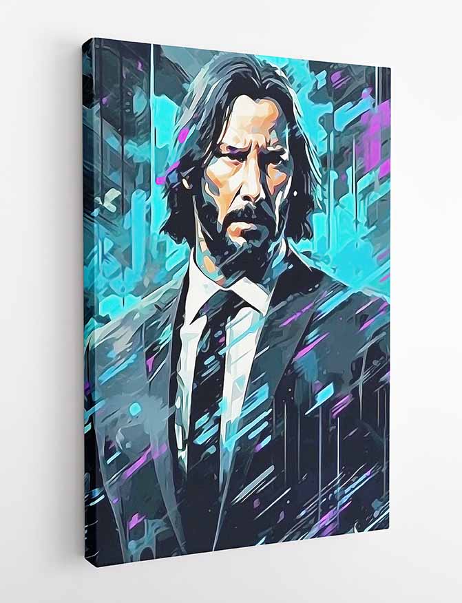 P264 John Wick Canvas Art Prints, T-Shirts, Posters, and Mugs, Cushion Cover Expressive Collection