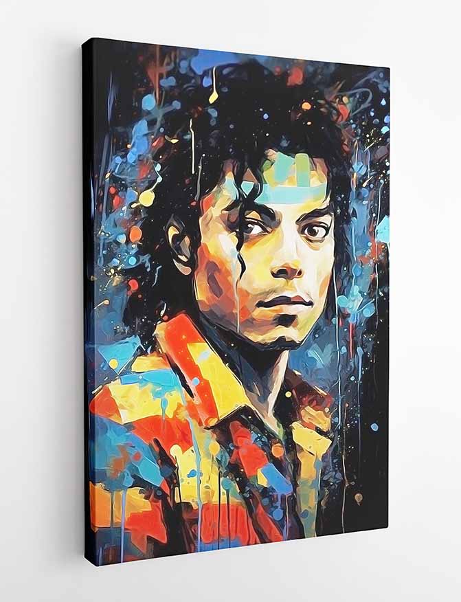 P277 Michael Jackson Canvas Art Prints, T-Shirts, Posters, and Mugs, Cushion Cover Expressive Collection