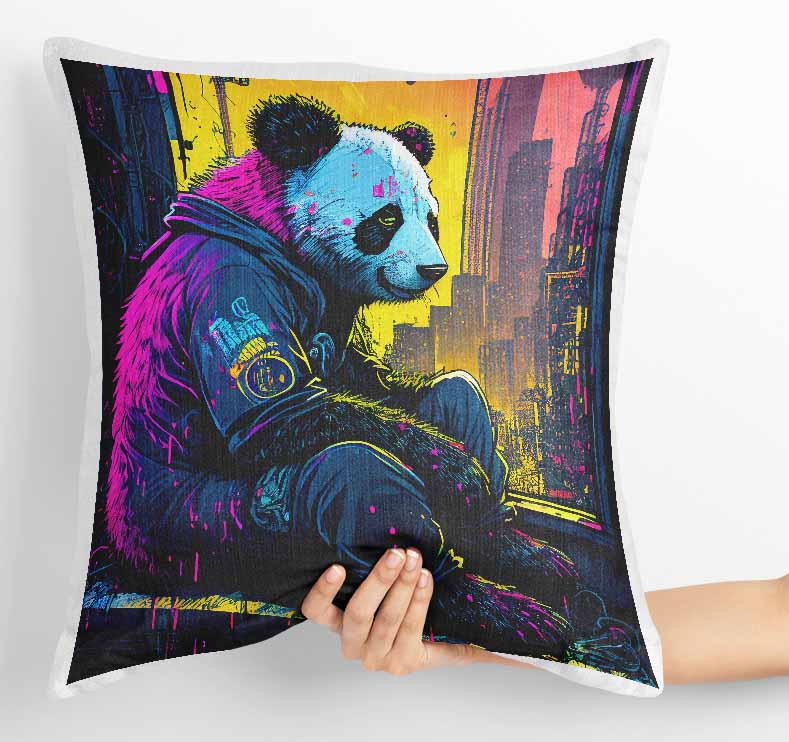 T2 Panda Canvas Art Prints, T-Shirts, Posters, and Mugs: Expressive Collection