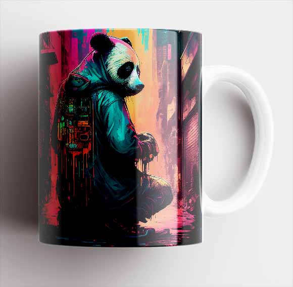 T2 Panda Canvas Art Prints, T-Shirts, Posters, and Mugs: Expressive Collection