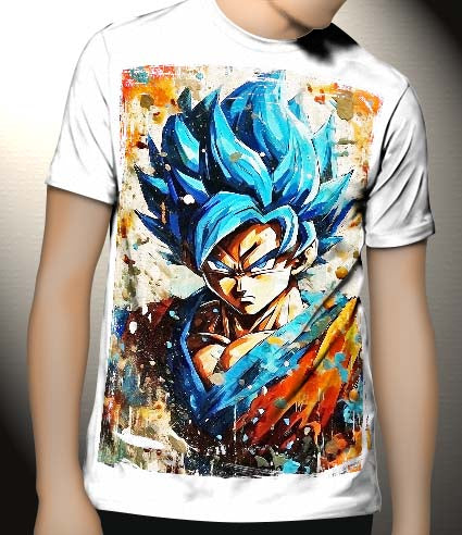 P212 Dragon Ball Goku Canvas Art Prints, T-Shirts, Posters, and Mugs, Cushion Cover Expressive Collection