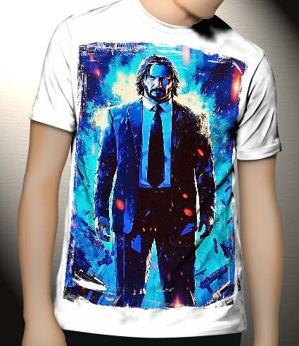 P227 John Wick Canvas Art Prints, T-Shirts, Posters, and Mugs, Cushion Cover Expressive Collection