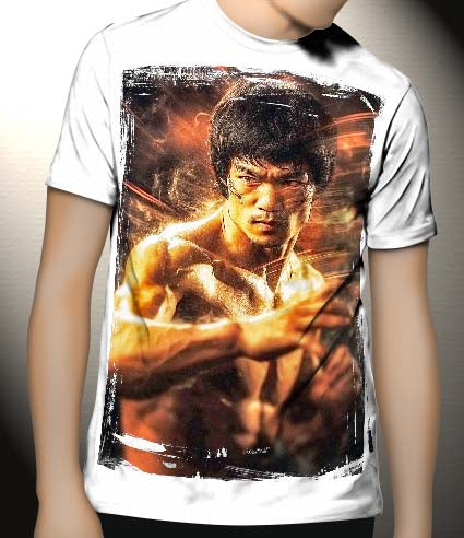 P240 Bruce Lee Canvas Art Prints, T-Shirts, Posters, and Mugs, Cushion Cover Expressive Collection