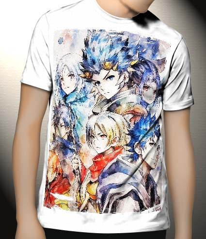 P243 Manga Canvas Art Prints, T-Shirts, Posters, and Mugs, Cushion Cover Expressive Collection