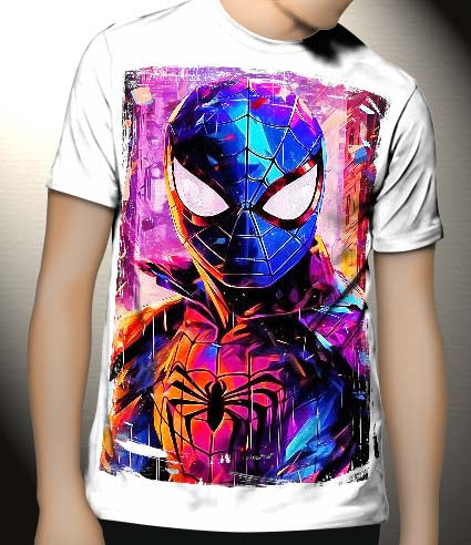 P263 Spider Man Canvas Art Prints, T-Shirts, Posters, and Mugs, Cushion Cover Expressive Collection