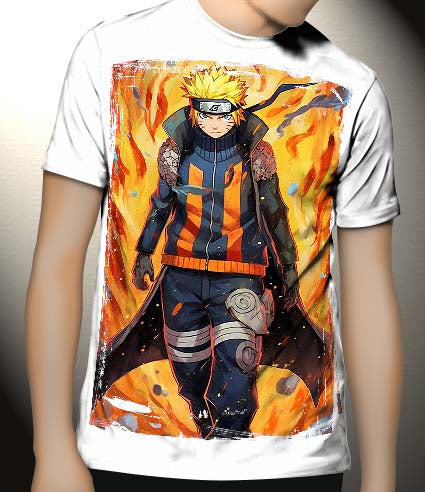 P267 Naruto Uzumaki Canvas Art Prints, T-Shirts, Posters, and Mugs, Cushion Cover Expressive Collection