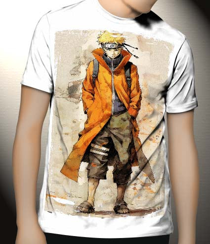 P283 Naruto Uzumaki Canvas Art Prints, T-Shirts, Posters, and Mugs, Cushion Cover Expressive Collection