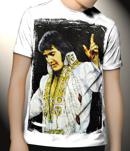 P109 Elvis Presley Canvas Art Prints, T-Shirts, Posters, and Mugs, Cushion Cover Expressive Collection