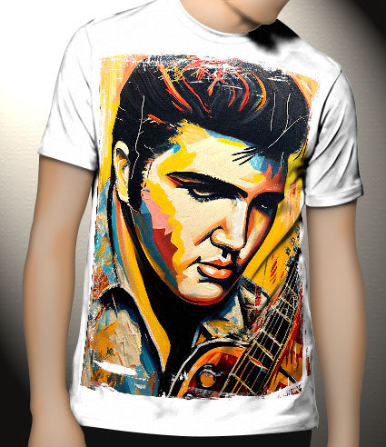 P137 Elvis Presley Canvas Art Prints, T-Shirts, Posters, and Mugs, Cushion Cover Expressive Collection