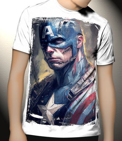 P12  Captain America Canvas Art Prints, T-Shirts, Posters, and Mugs, Cushion Cover Expressive Collection