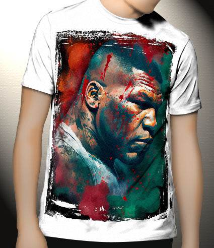 P27 Mike Tyson Canvas Art Prints, T-Shirts, Posters, and Mugs, Cushion Cover Expressive Collection