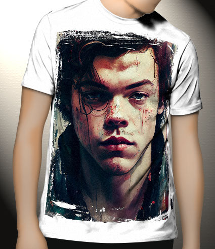 P45 Harry Styles Canvas Art Prints, T-Shirts, Posters, and Mugs, Cushion Cover Expressive Collection