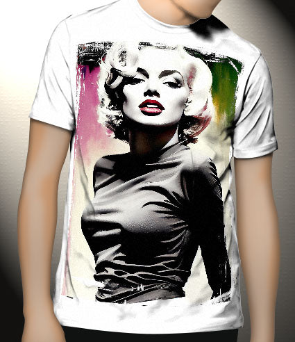 P68 Marilyn Monroe Canvas Art Prints, T-Shirts, Posters, and Mugs, Cushion Cover Expressive Collection